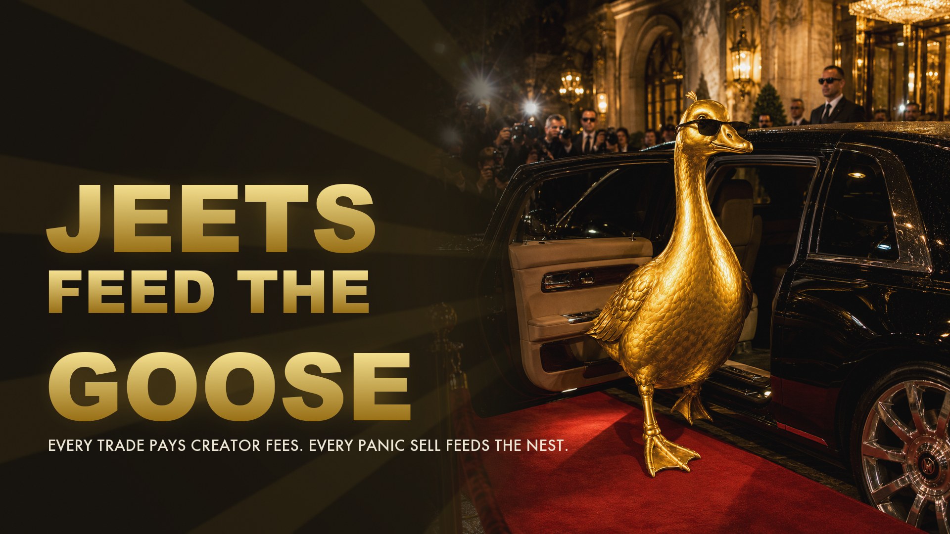 JEETS FEED THE GOOSE